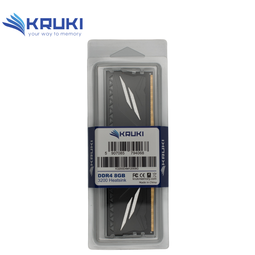 Pamięć Kruki DDR4 8GB UDIMM 3200MHz 1.2V z radiatorem